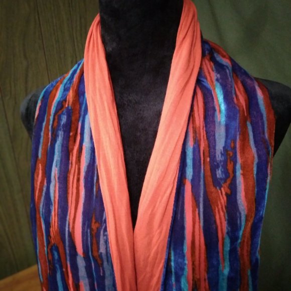 Collection Eighteen multi-colored scarf - see description - Picture 8 of 16